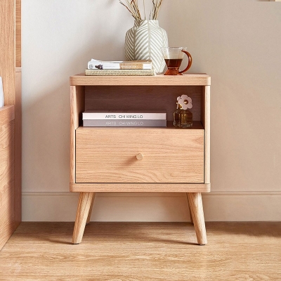 Solid Wood Bedside Table